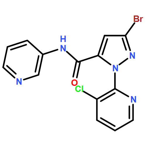 1H-Pyrazole-5-carboxamide, 3-bromo-1-(3-chloro-2-pyridinyl)-N-3-pyridinyl-