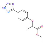 Propanoic acid, 2-[4-(2H-tetrazol-5-yl)phenoxy]-, ethyl ester