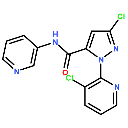 1H-Pyrazole-5-carboxamide, 3-chloro-1-(3-chloro-2-pyridinyl)-N-3-pyridinyl-