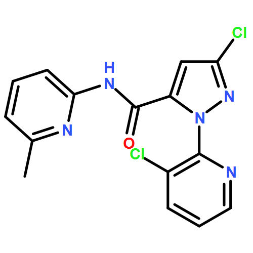 1H-Pyrazole-5-carboxamide, 3-chloro-1-(3-chloro-2-pyridinyl)-N-(6-methyl-2-pyridinyl)-