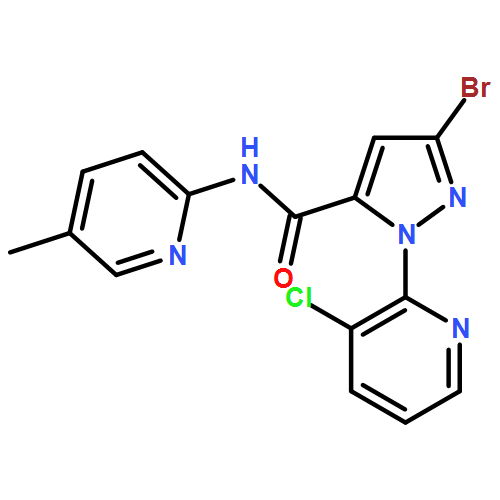 1H-Pyrazole-5-carboxamide, 3-bromo-1-(3-chloro-2-pyridinyl)-N-(5-methyl-2-pyridinyl)-