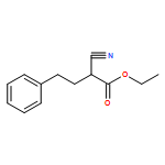 Benzenebutanoic acid, α-cyano-, ethyl ester