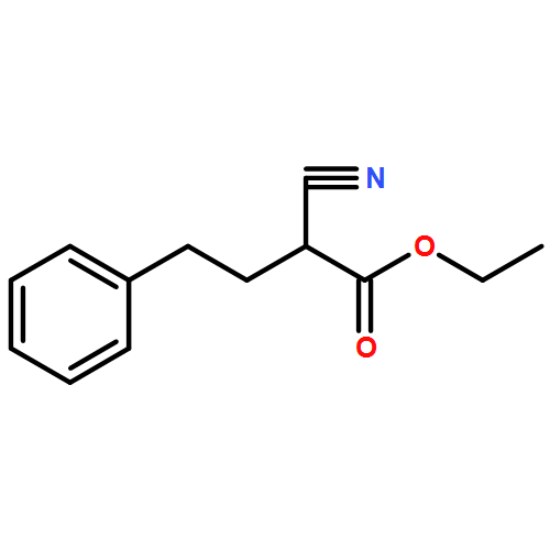 Benzenebutanoic acid, α-cyano-, ethyl ester