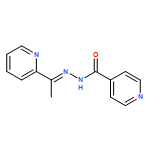 4-Pyridinecarboxylic acid, 2-[1-(2-pyridinyl)ethylidene]hydrazide