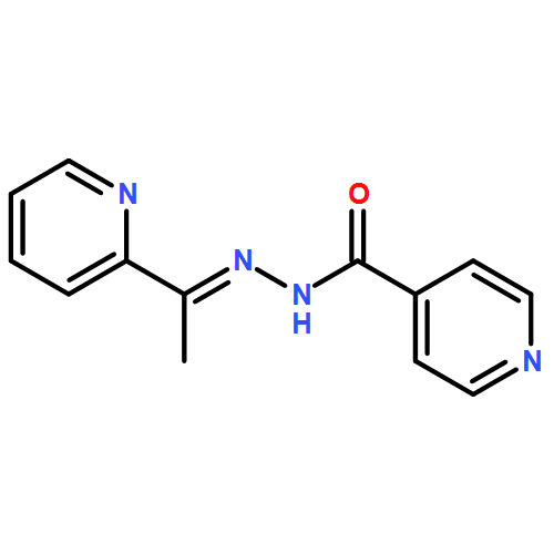 4-Pyridinecarboxylic acid, 2-[1-(2-pyridinyl)ethylidene]hydrazide