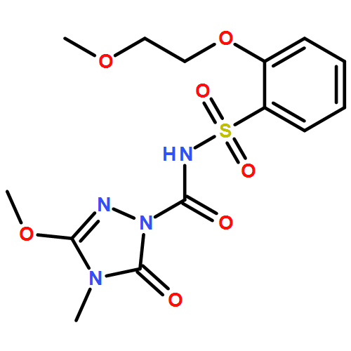 1H-1,2,4-Triazole-1-carboxamide, 4,5-dihydro-3-methoxy-N-[[2-(2-methoxyethoxy)phenyl]sulfonyl]-4-methyl-5-oxo-