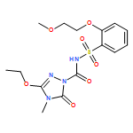 1H-1,2,4-Triazole-1-carboxamide, 3-ethoxy-4,5-dihydro-N-[[2-(2-methoxyethoxy)phenyl]sulfonyl]-4-methyl-5-oxo-