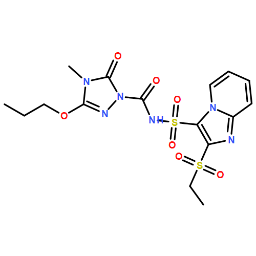 1H-1,2,4-Triazole-1-carboxamide, N-[[2-(ethylsulfonyl)imidazo[1,2-a]pyridin-3-yl]sulfonyl]-4,5-dihydro-4-methyl-5-oxo-3-propoxy-