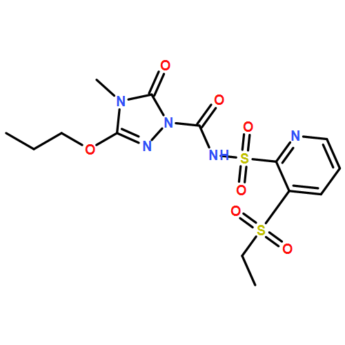 1H-1,2,4-Triazole-1-carboxamide, N-[[3-(ethylsulfonyl)-2-pyridinyl]sulfonyl]-4,5-dihydro-4-methyl-5-oxo-3-propoxy-