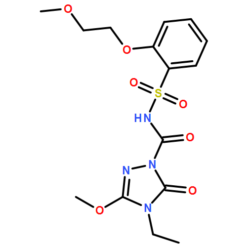 1H-1,2,4-Triazole-1-carboxamide, 4-ethyl-4,5-dihydro-3-methoxy-N-[[2-(2-methoxyethoxy)phenyl]sulfonyl]-5-oxo-