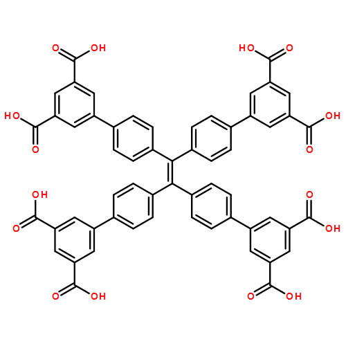 [1,1-Biphenyl]-3,5-dicarboxylic acid, 4-[1,2,2-tris(3,5-dicarboxy[1,1-biphenyl]-4-yl)ethenyl]-