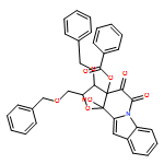 Furo[2',3':3,4]pyrido[1,2-a]indole-4,5-dione, 3a-(benzoyloxy)-2,3,3a,11b-tetrahydro-11b-hydroxy-3-(phenylmethoxy)-2-[(phenylmethoxy)methyl]-, (2R,3R,3aS,11bS)-