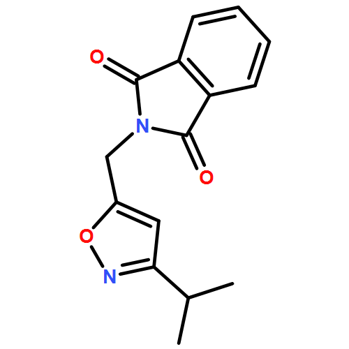 1H-Isoindole-1,3(2H)-dione, 2-[[3-(1-methylethyl)-5-isoxazolyl]methyl]-