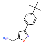 5-Isoxazolemethanamine, 3-[4-(1,1-dimethylethyl)phenyl]-