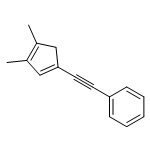 Benzene, [2-(3,4-dimethyl-1,3-cyclopentadien-1-yl)ethynyl]-