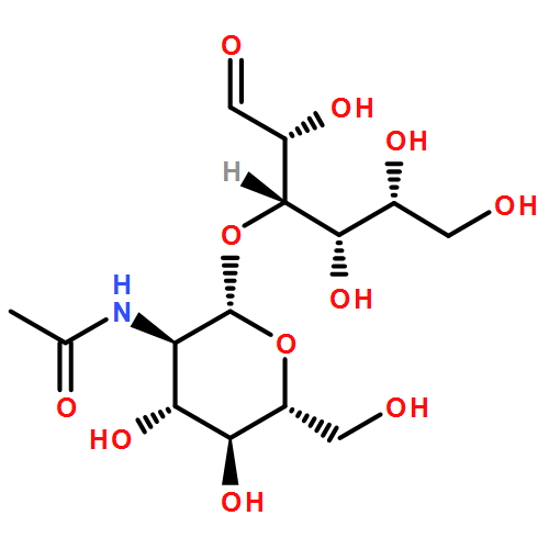 D-Galactose, 3-O-[2-(acetylamino)-2-deoxy-β-D-glucopyranosyl]-