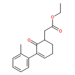 3-Cyclohexene-1-acetic acid, 3-(2-methylphenyl)-2-oxo-, ethyl ester