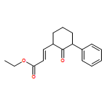 2-Propenoic acid, 3-(2-oxo-3-phenylcyclohexyl)-, ethyl ester