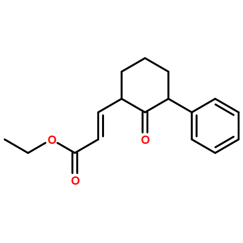 2-Propenoic acid, 3-(2-oxo-3-phenylcyclohexyl)-, ethyl ester