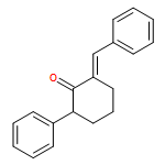 Cyclohexanone, 2-phenyl-6-(phenylmethylene)-, (6E)-