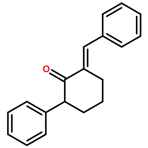 Cyclohexanone, 2-phenyl-6-(phenylmethylene)-, (6E)-