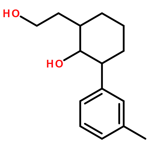 Cyclohexaneethanol, 2-hydroxy-3-(3-methylphenyl)-, (1R,2S,3S)-