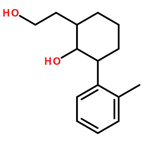 Cyclohexaneethanol, 2-hydroxy-3-(2-methylphenyl)-, (1R,2S,3S)-