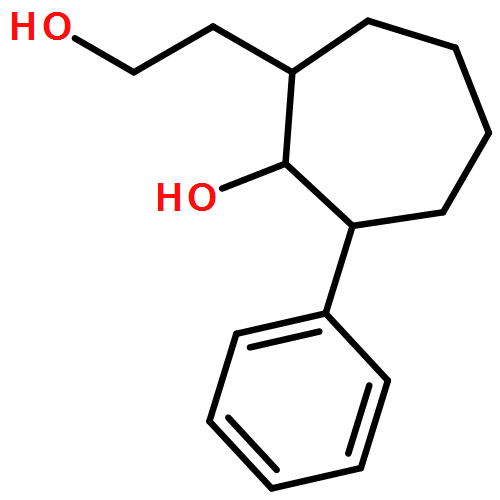 Cycloheptaneethanol, 2-hydroxy-3-phenyl-, (1R,2S,3S)-