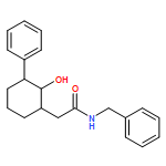 Cyclohexaneacetamide, 2-hydroxy-3-phenyl-N-(phenylmethyl)-, (1R,2S,3S)-