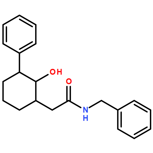 Cyclohexaneacetamide, 2-hydroxy-3-phenyl-N-(phenylmethyl)-, (1R,2S,3S)-