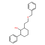 Cyclohexanol, 2-phenyl-6-[2-(phenylmethoxy)ethyl]-, (1S,2S,6R)-