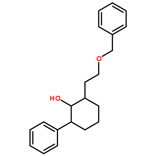 Cyclohexanol, 2-phenyl-6-[2-(phenylmethoxy)ethyl]-, (1S,2S,6R)-