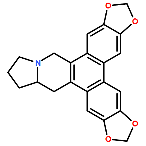 Bis[1,3]benzodioxolo[5,6-f:5',6'-h]pyrrolo[1,2-b]isoquinoline, 10,12,13,14,14a,15-hexahydro-