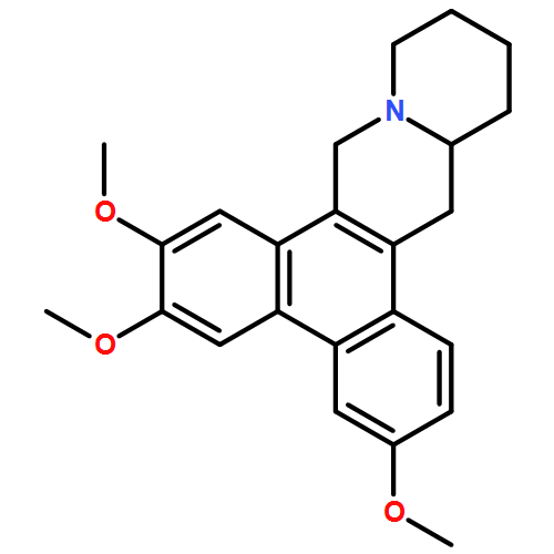 9H-Phenanthro[9,10-b]quinolizine, 11,12,13,14,14a,15-hexahydro-3,6,7-trimethoxy-