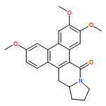 Dibenzo[f,h]pyrrolo[1,2-b]isoquinolin-9(11H)-one, 12,13,13a,14-tetrahydro-3,6,7-trimethoxy-