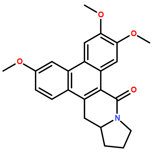 Dibenzo[f,h]pyrrolo[1,2-b]isoquinolin-9(11H)-one, 12,13,13a,14-tetrahydro-3,6,7-trimethoxy-