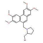 Pyrrolidine, 2-(bromomethyl)-1-[(2,3,6,7-tetramethoxy-9-phenanthrenyl)methyl]-, (2S)-