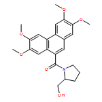 Methanone, [(2S)-2-(hydroxymethyl)-1-pyrrolidinyl](2,3,6,7-tetramethoxy-9-phenanthrenyl)-