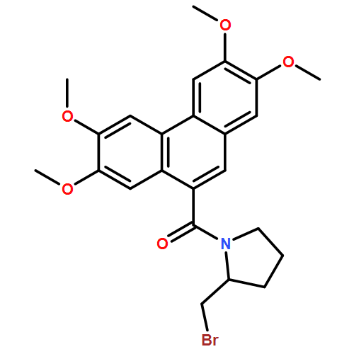 Methanone, [(2S)-2-(bromomethyl)-1-pyrrolidinyl](2,3,6,7-tetramethoxy-9-phenanthrenyl)-