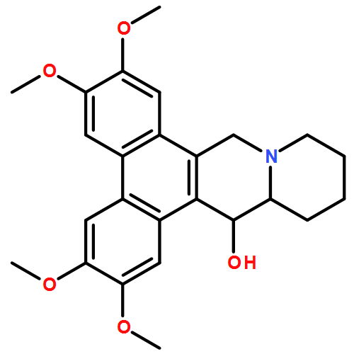 9H-Phenanthro[9,10-b]quinolizin-15-ol, 11,12,13,14,14a,15-hexahydro-2,3,6,7-tetramethoxy-, (14aS,15S)-