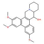 9H-Phenanthro[9,10-b]quinolizin-15-ol, 11,12,13,14,14a,15-hexahydro-3,6,7-trimethoxy-, (14aS,15S)-