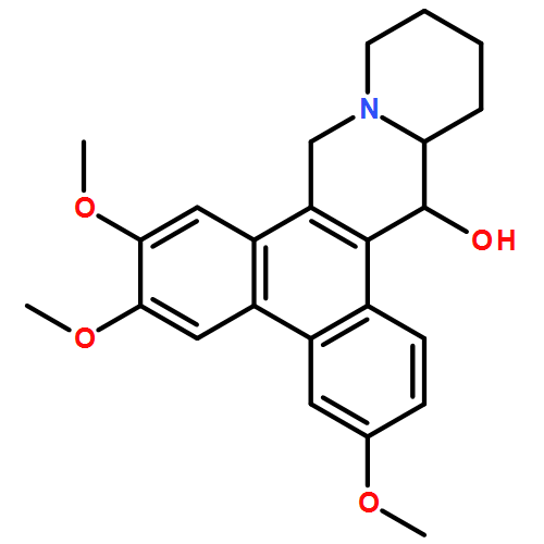 9H-Phenanthro[9,10-b]quinolizin-15-ol, 11,12,13,14,14a,15-hexahydro-3,6,7-trimethoxy-, (14aS,15S)-