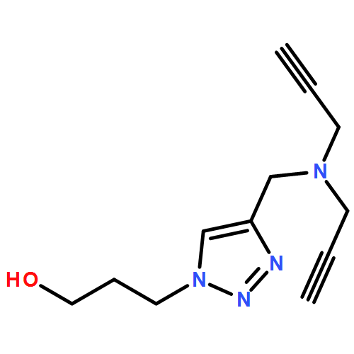 1H-1,2,3-Triazole-1-propanol, 4-[(di-2-propyn-1-ylamino)methyl]-