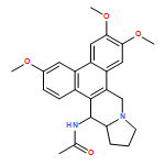 Acetamide, N-[(13aS,14S)-9,11,12,13,13a,14-hexahydro-3,6,7-trimethoxydibenzo[f,h]pyrrolo[1,2-b]isoquinolin-14-yl]-