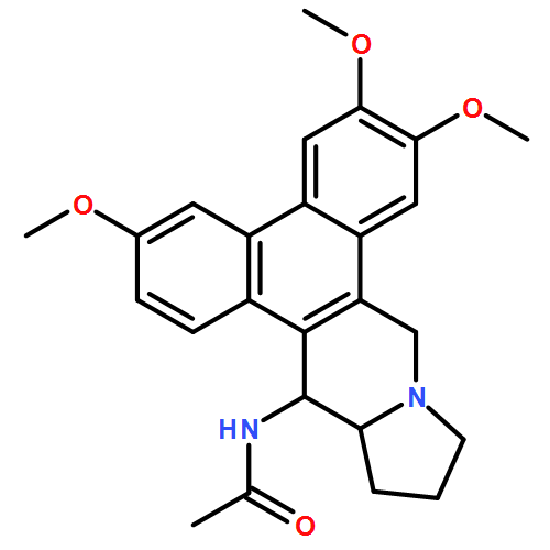 Acetamide, N-[(13aS,14S)-9,11,12,13,13a,14-hexahydro-3,6,7-trimethoxydibenzo[f,h]pyrrolo[1,2-b]isoquinolin-14-yl]-