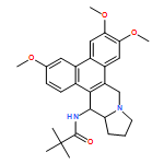 Propanamide, N-[(13aS,14S)-9,11,12,13,13a,14-hexahydro-3,6,7-trimethoxydibenzo[f,h]pyrrolo[1,2-b]isoquinolin-14-yl]-2,2-dimethyl-