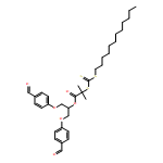 Propanoic acid, 2-[[(dodecylthio)thioxomethyl]thio]-2-methyl-, 2-(4-formylphenoxy)-1-[(4-formylphenoxy)methyl]ethyl ester