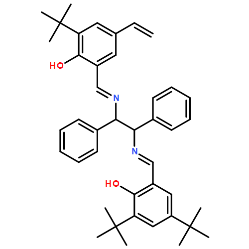 Phenol, 2,4-bis(1,1-dimethylethyl)-6-[[[(1R,2R)-2-[[[3-(1,1-dimethylethyl)-5-ethenyl-2-hydroxyphenyl]methylene]amino]-1,2-diphenylethyl]imino]methyl]-