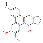 Dibenzo[f,h]pyrrolo[1,2-b]isoquinolin-14-ol, 9,11,12,13,13a,14-hexahydro-2,3,6-trimethoxy-, (13aS,14S)-