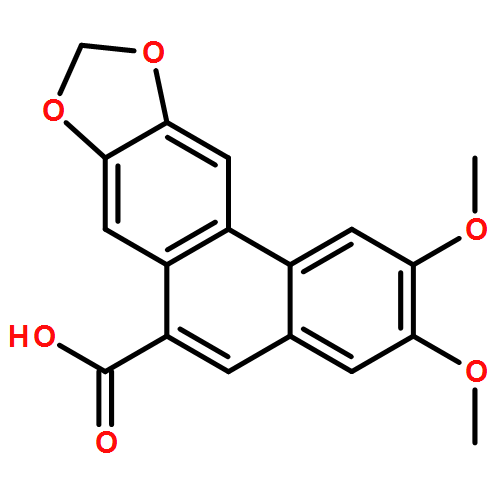 Phenanthro[2,3-d][1,3]dioxole-6-carboxylic acid, 2,3-dimethoxy-